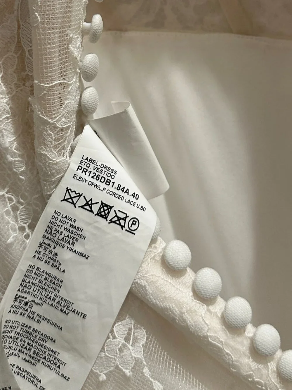 Pronovias x Anthropologie Weddings Eleny Corset Wedding Gown in Ivory Size US 8